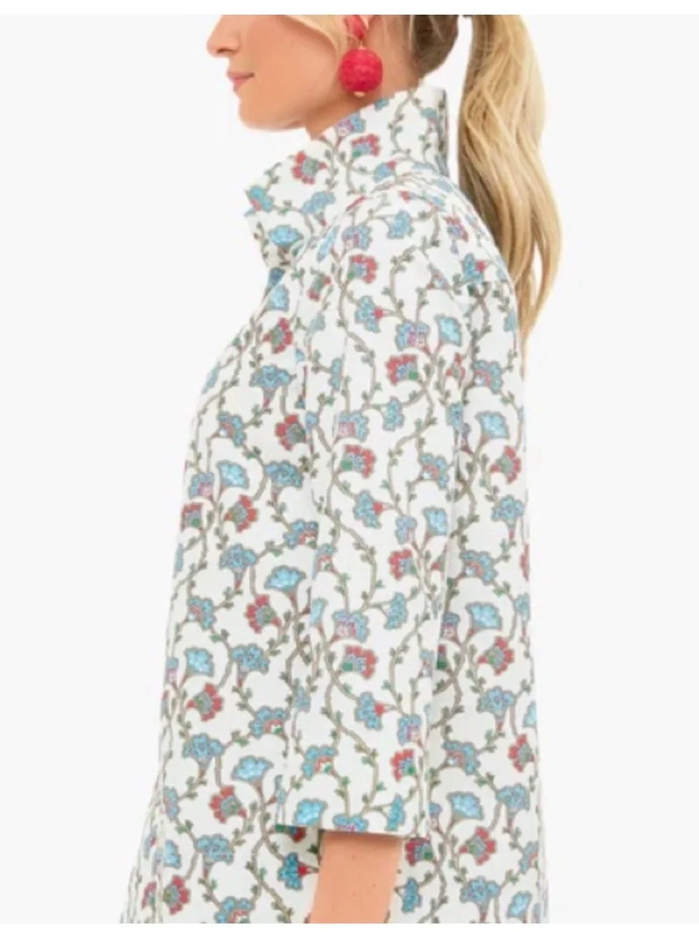 Tuckernuck Margot top in Summer Vines